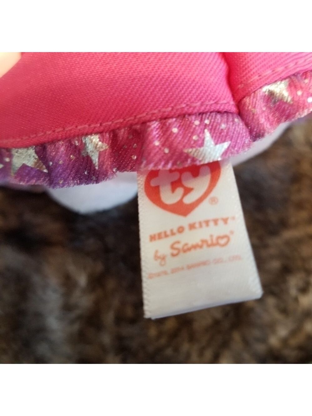 Ty Beanie Babies I ❤ Las Vegas plush Hello Kitty - Picture 4 of 7